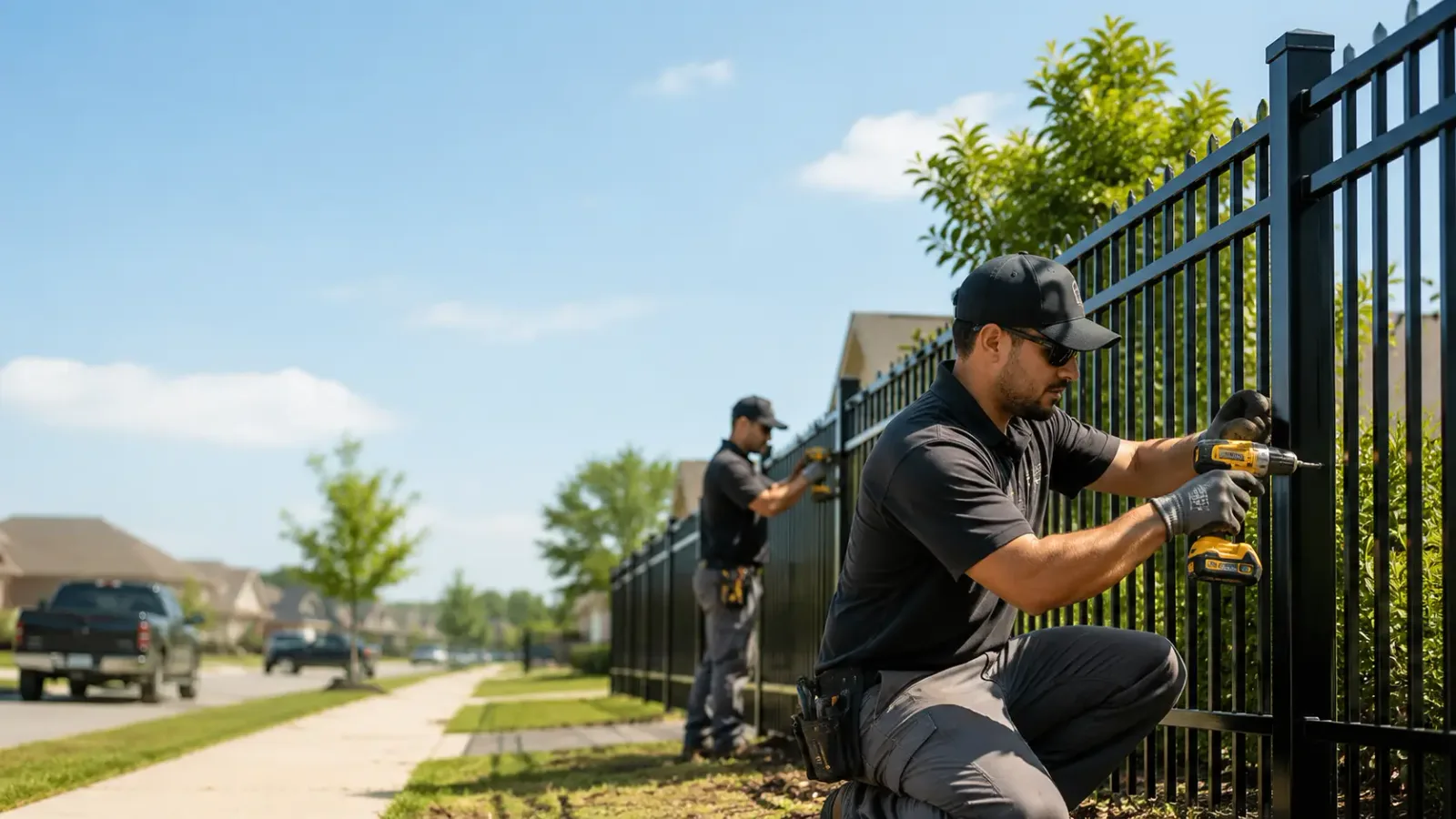 Metal Fence Installation in Trinidad, TX
